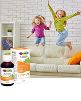 PEDIAKID 22 VITAMINES & OLIGO-ELEMENTS ORANGE ABRICOT 125ML