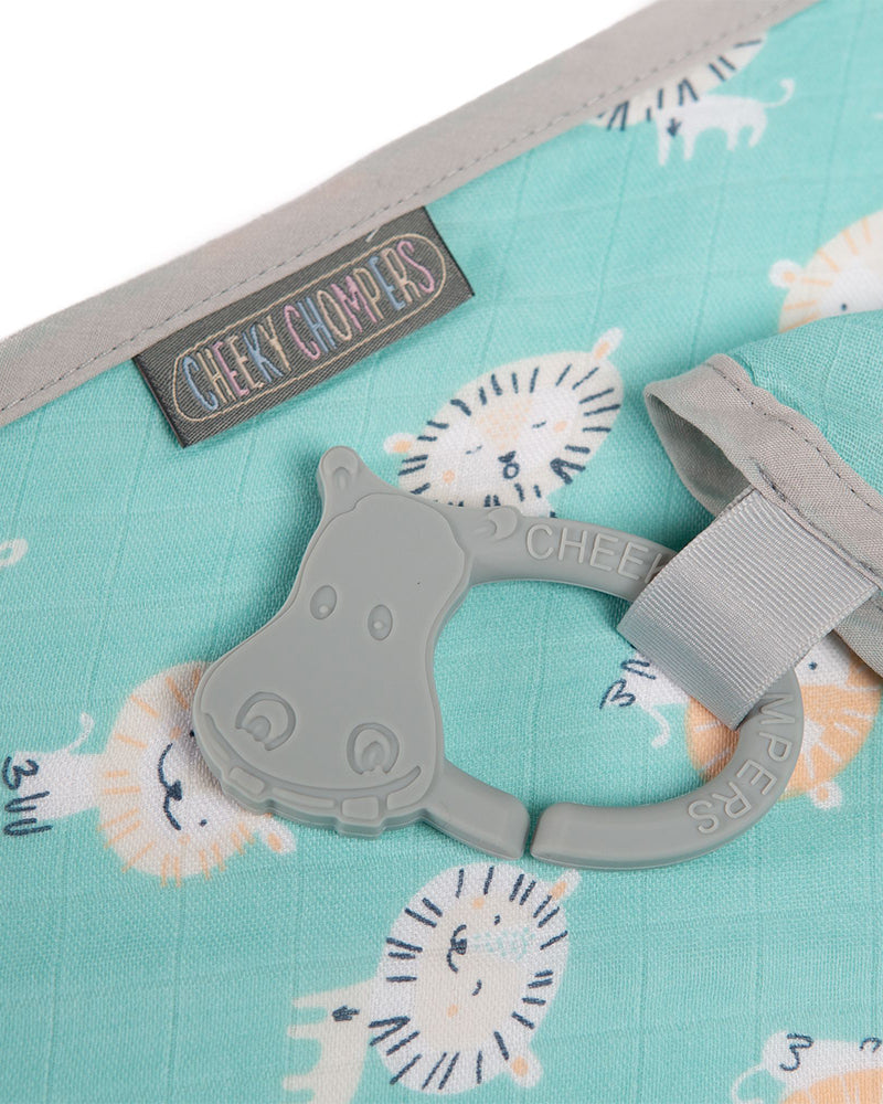 Couverture d'allaitement en mousseline 6 en 1 - Lion adorable