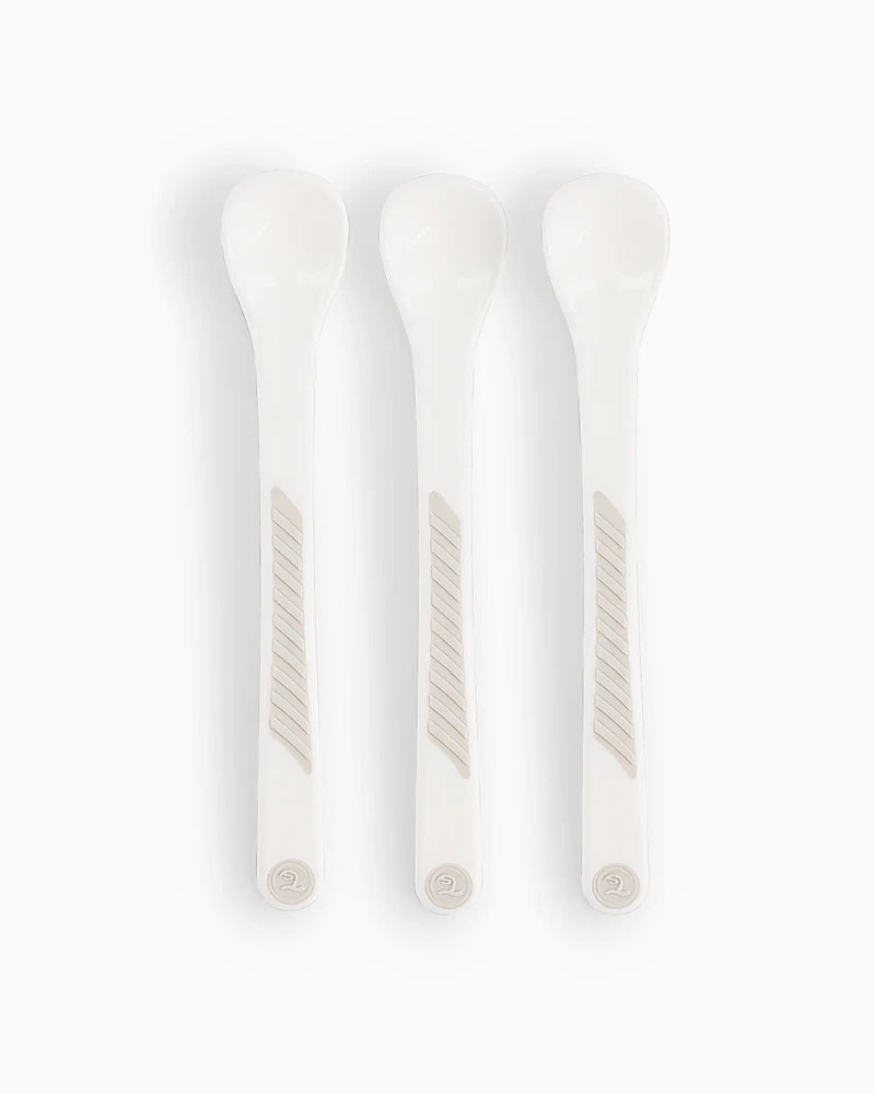 3x Cuillère d'Alimentation 4M+ Twistshake - Blanc