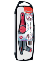 Maped Compas Crayon Stop & Safe Bague - Rouge