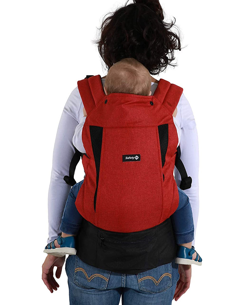 Porte-Bébé Physiologique Physionest NOUKA Rib Red Chic Safety 1st