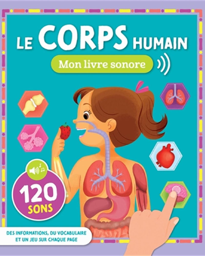 Mon livre sonore -  Le Corps Humain