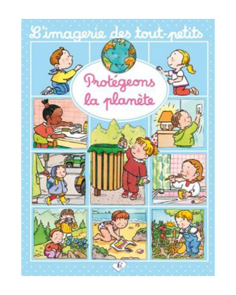 Toddler Imagery - Let's Protect the Planet