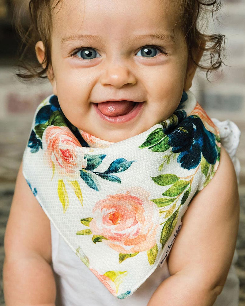Tiny Twinkle Lot de 2 bavoirs bandana - Blush