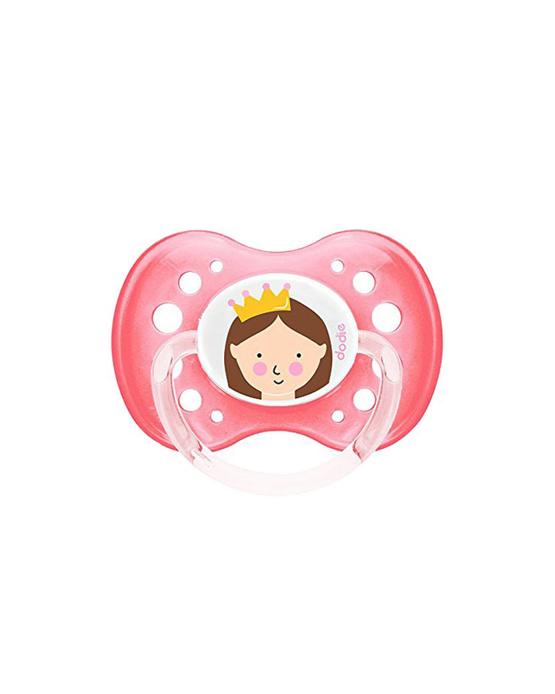 Sucette Physiologique Silicone Dodie +18m - Princesse