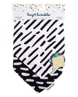Tiny Twinkle Lot de 2 bavoirs bandana - Noir & Blanc
