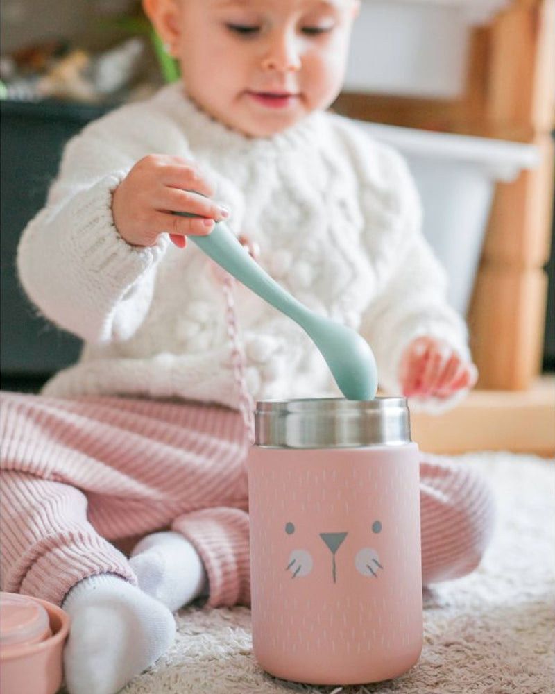 Suavinex Thermos pour soupe et compote 400ml - Rose