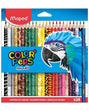 Maped Boîte de 24 Crayons color'peps Animaux