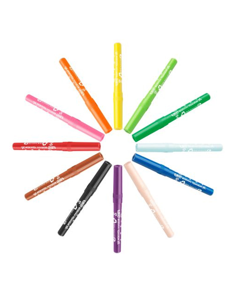 Boîte de 12 Stylos feutre Bic Visa Xl Eco