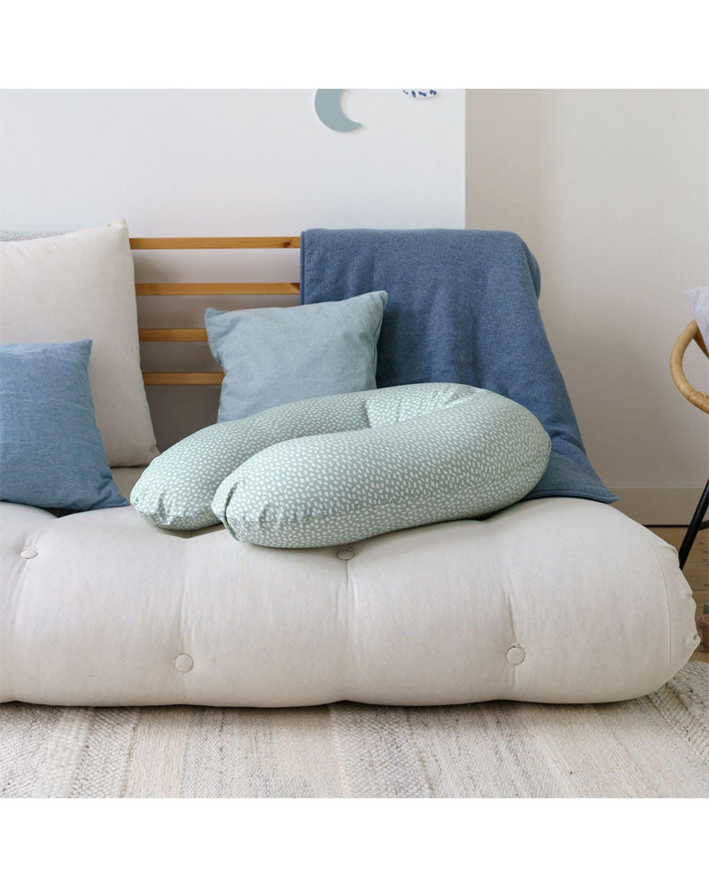 Coussin d'allaitement et maternité BUDDY Cloudy Kaki Doomoo