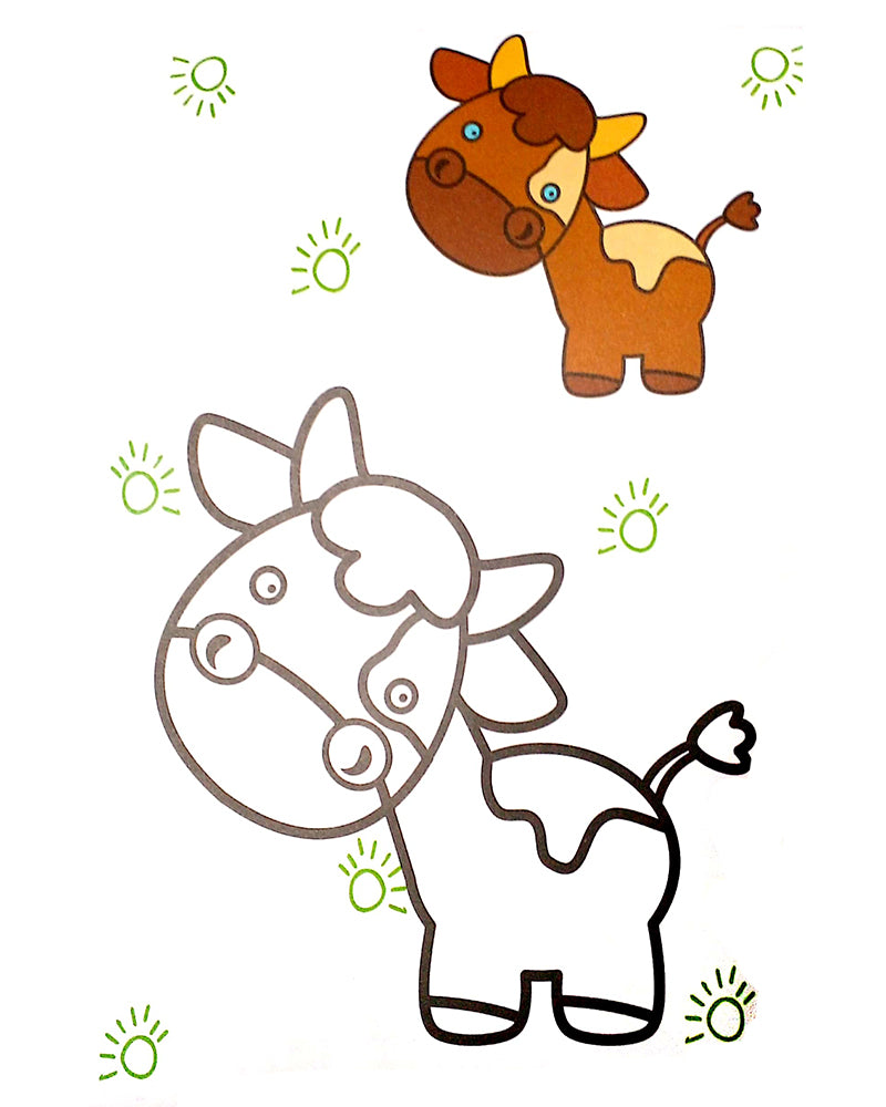 Mon Bloc coloriage - Animaux Tout Mignons