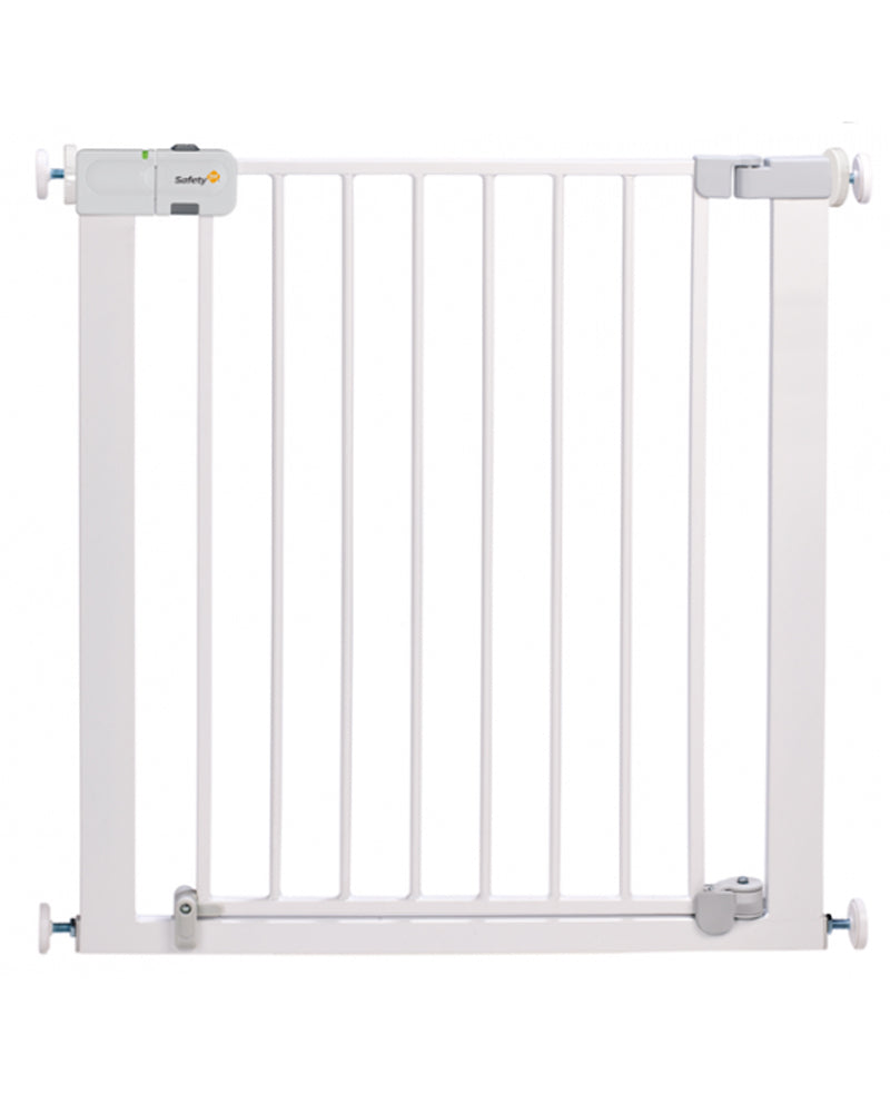 Puerta de seguridad con cierre automático Safety 1st, color blanco