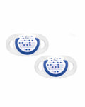 Set of 2 Bébé Confort Dental Safe Pacifiers 6-18m - Blue