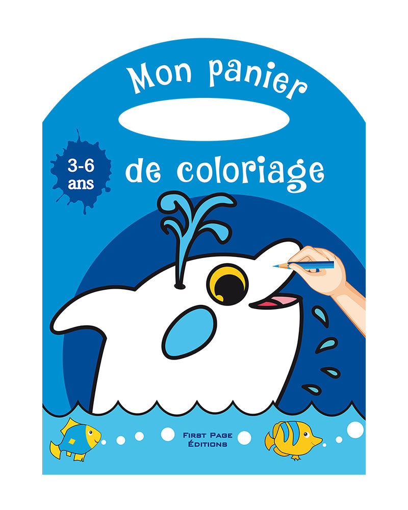 Mon Panier de Coloriage - Animaux de La Mer