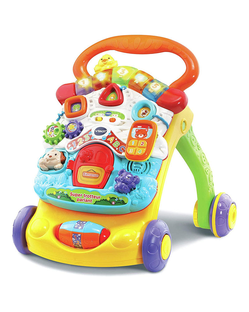 Vtech Super Trotteur parlant 2en1 Bleu - 9M+