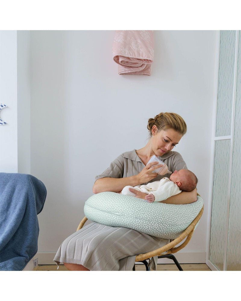 Coussin d'allaitement et maternité BUDDY Cloudy Kaki Doomoo
