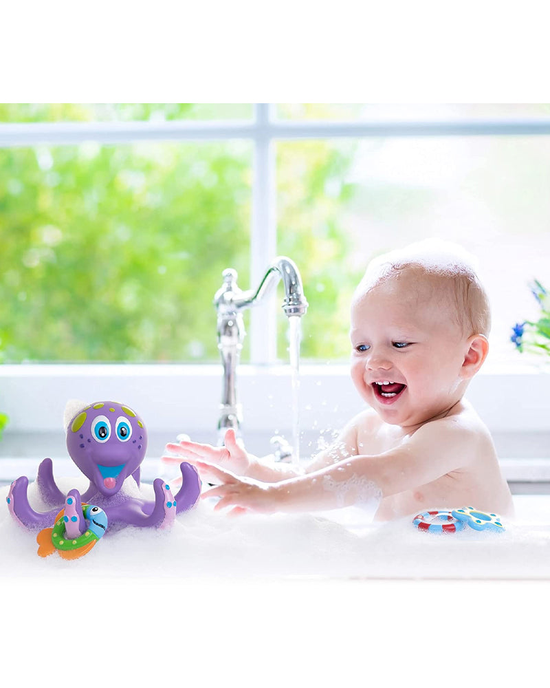 Figura Pulpo para meter en el agua durante el baño 18m+
