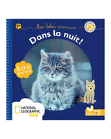 Mes bébés animaux dans la nuit - Livre Sonore National Geographic