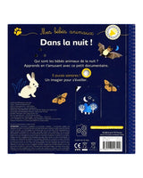 Mes bébés animaux dans la nuit - Livre Sonore National Geographic