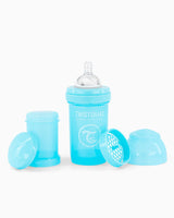 Biberon Anti-Colique Twistshake 180ml 0M+ - Bleu