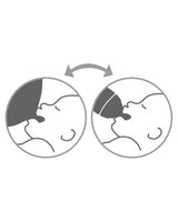 Biberon Classic Love NUK 6-18M - Bleu