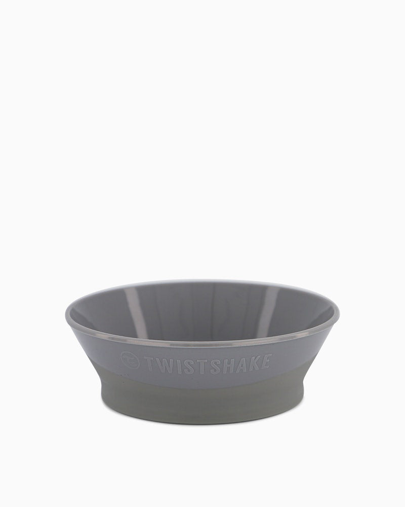 Twistshake Bowl with Lid - Grey
