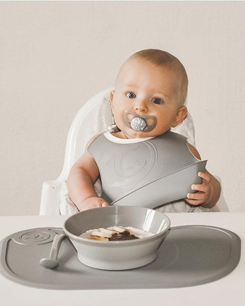 Twistshake Bowl with Lid - Grey