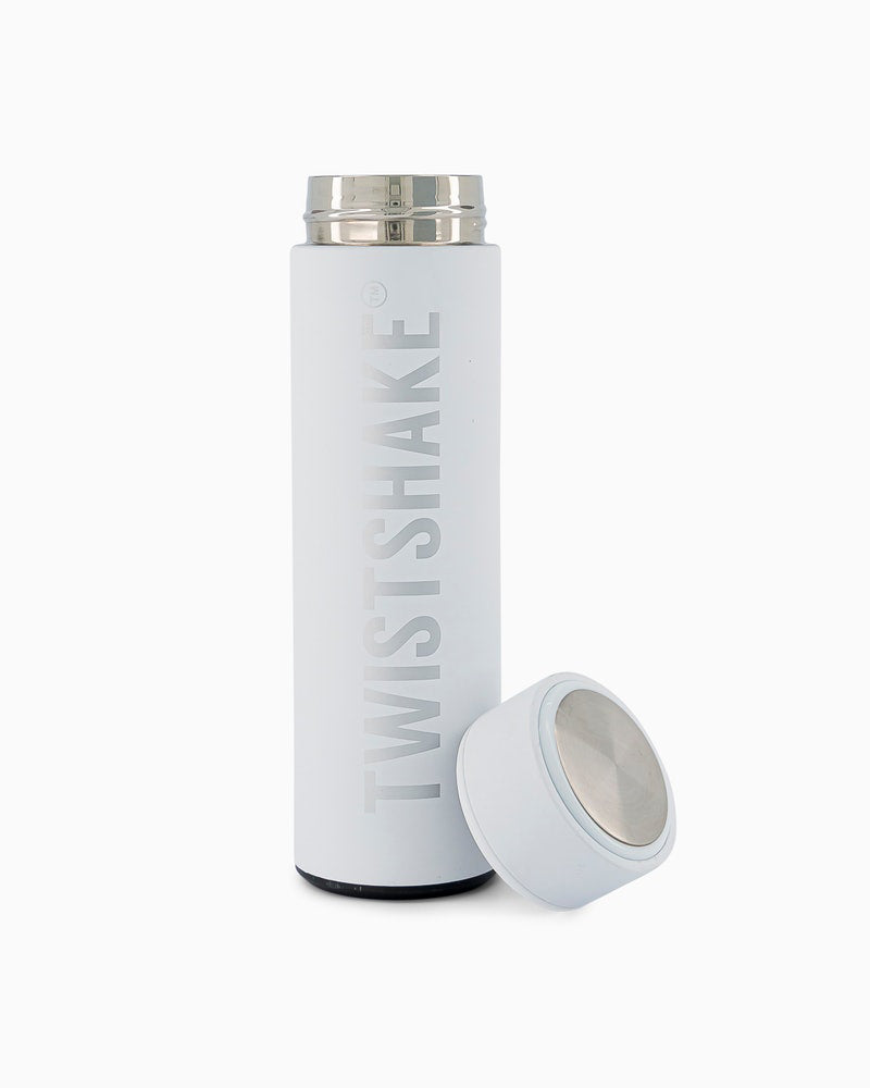 Bouteille Isotherme Chaud ou Froid Twistshake 420ml - Blanc