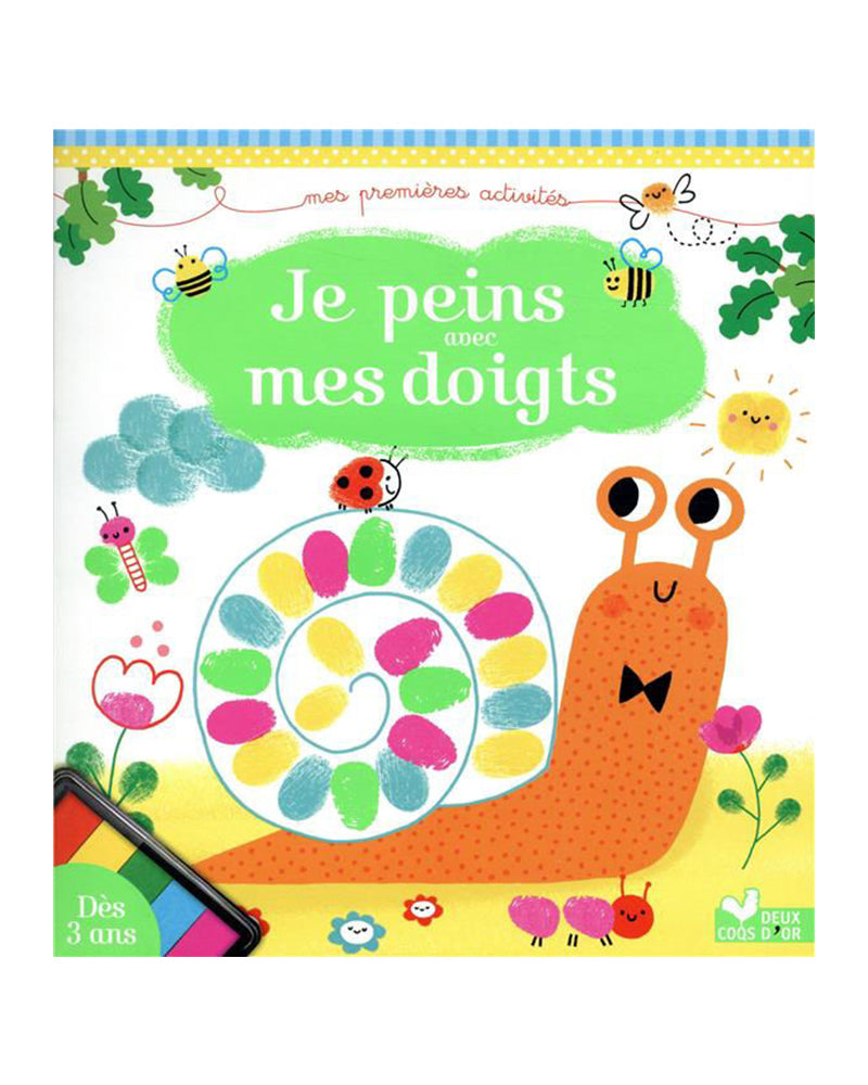 Coffret Je peins avec Mes Doigts - Boite avec Accessoires 3A+
