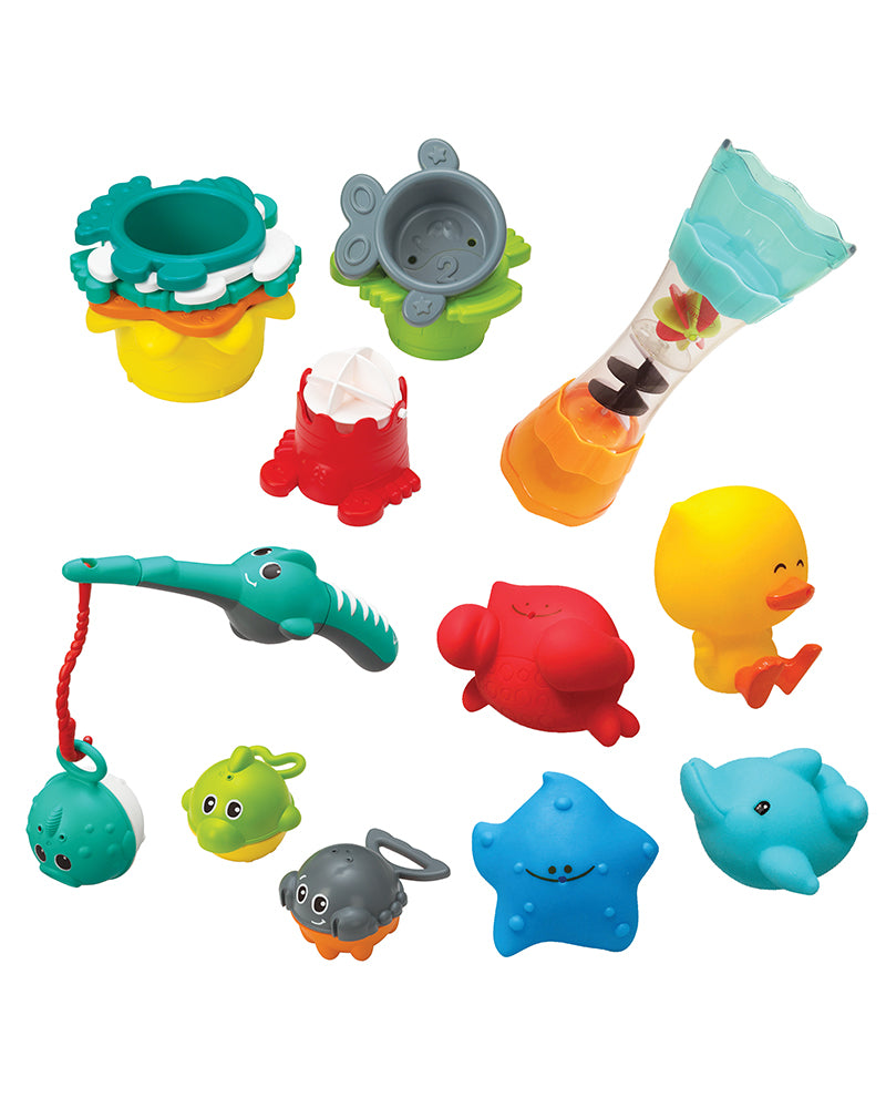 Infantino Coffret de Bain 17 Pcs 0M+