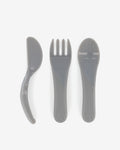 Twistshake Learning Cutlery - Grey