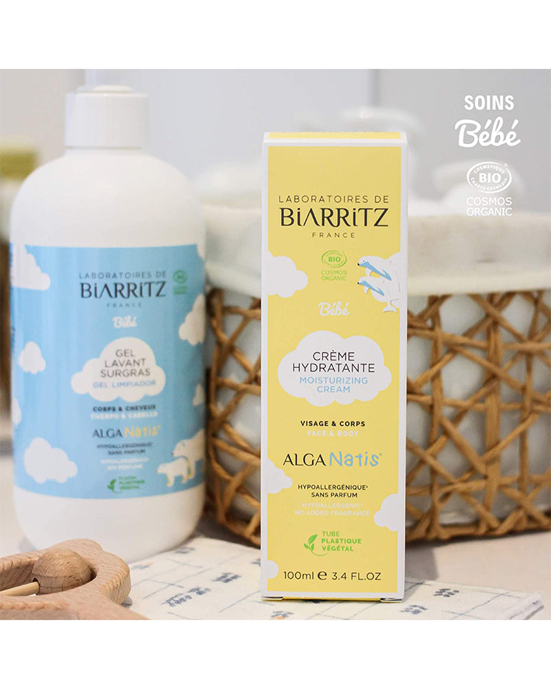 Crema Hidratante Bebé Certificada Bio 100ml - Laboratoires de Biarritz