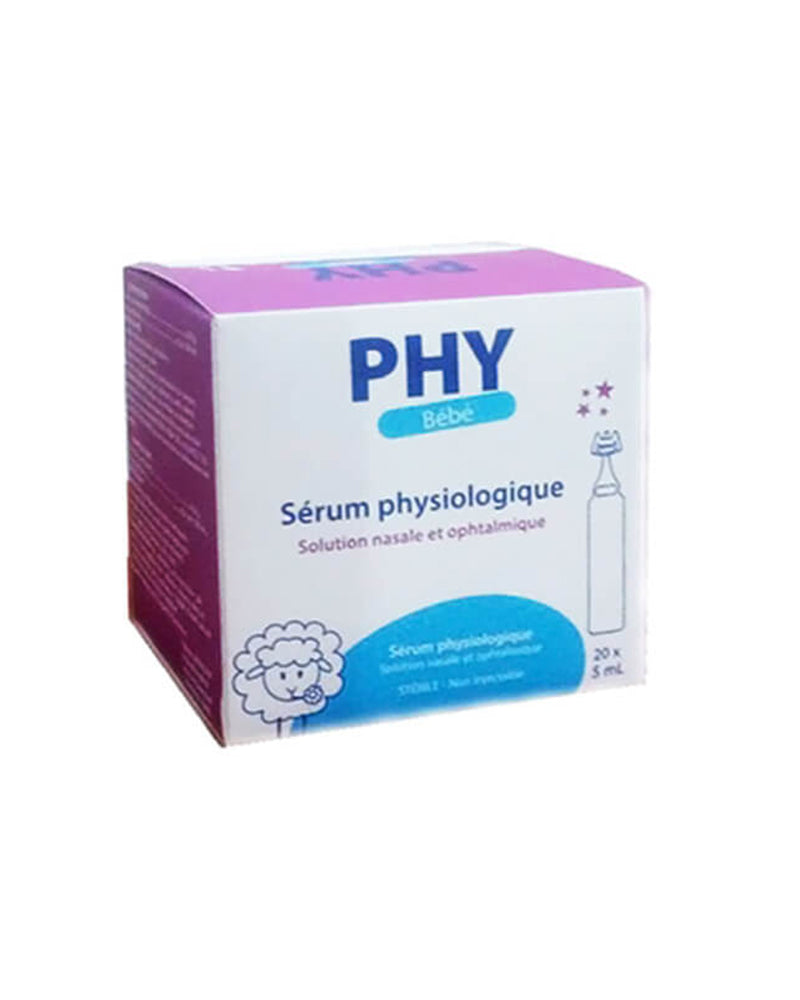 Gilbert PHY Sérum Physiologique - Boite 20x5ml