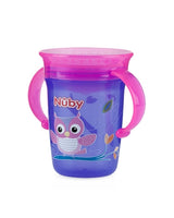Tasse Nûby avec poignée double 6m+ 240ml - Hibou