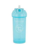 Botella Twistshake con Pajita 360ml - Azul