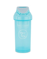 Botella Twistshake con Pajita 360ml - Azul
