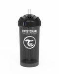 Twistshake Straw Cup 360ml - Black