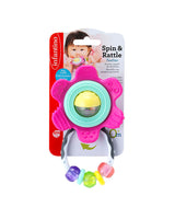 Infantino Hochet Rotatif de dentition Fleur Rose