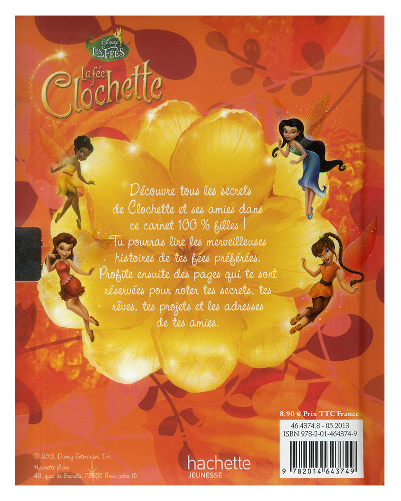 Tinker Bell - Mi Cuaderno Secreto con Candado