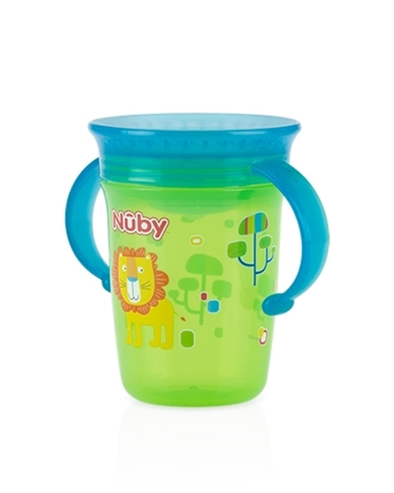 Nûby Cup with Double Handle 6m+ 240ml - Lion