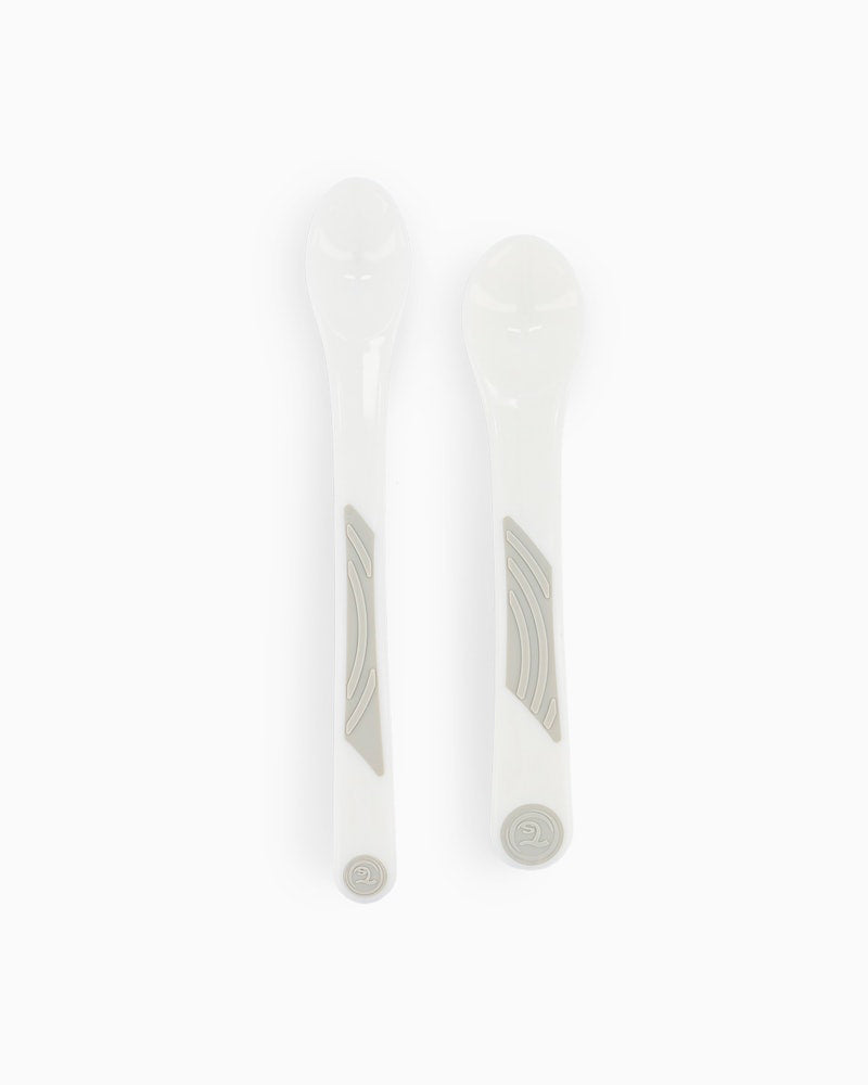 Lot de 2 Cuillères d’apprentissage Twistshake - Blanc