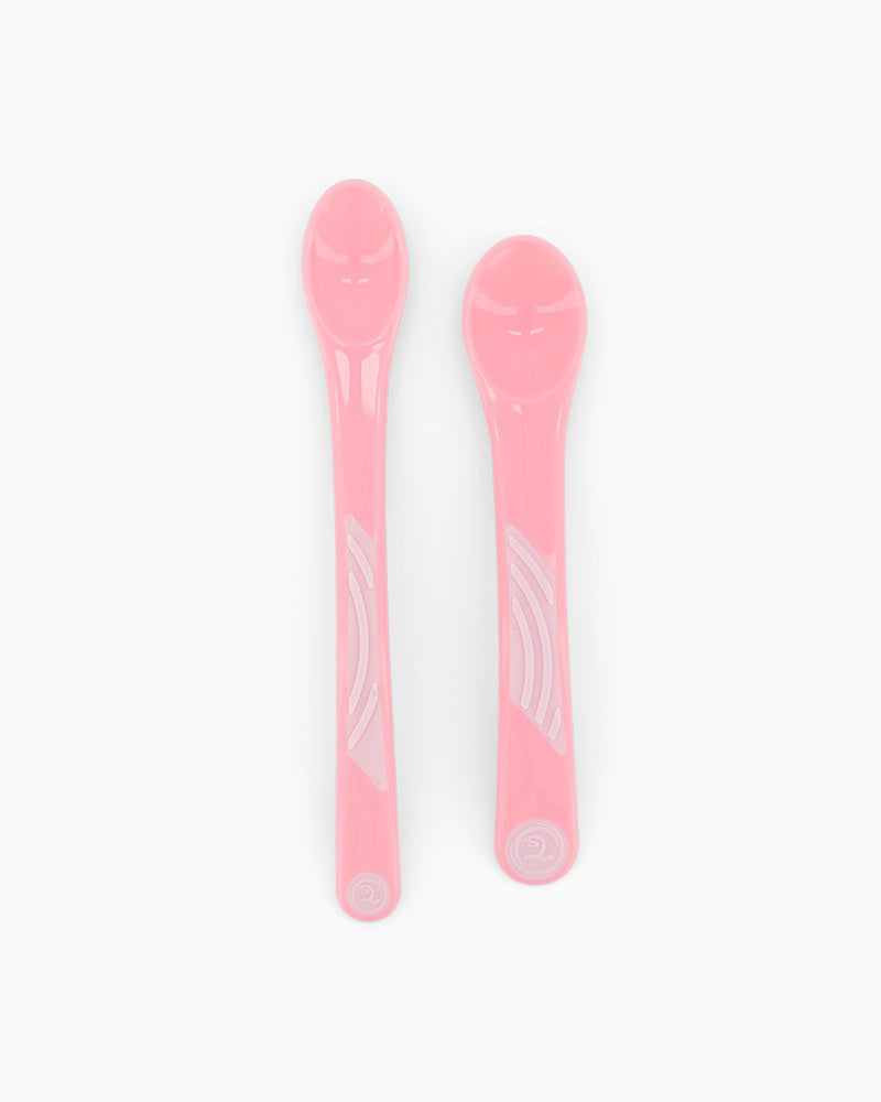 Lot de 2 Cuillères d’apprentissage Twistshake - Rose