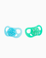 Lot de 2 sucettes Twistshake - Bleu/Vert
