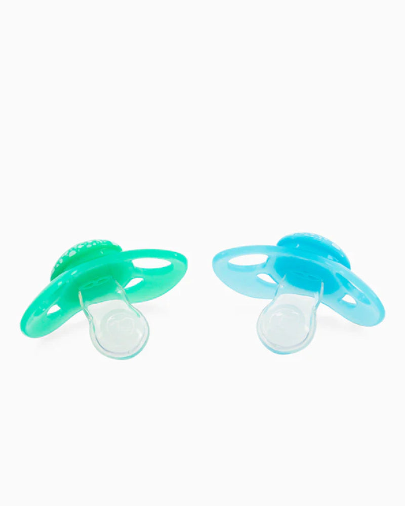 Lot de 2 sucettes Twistshake - Bleu/Vert