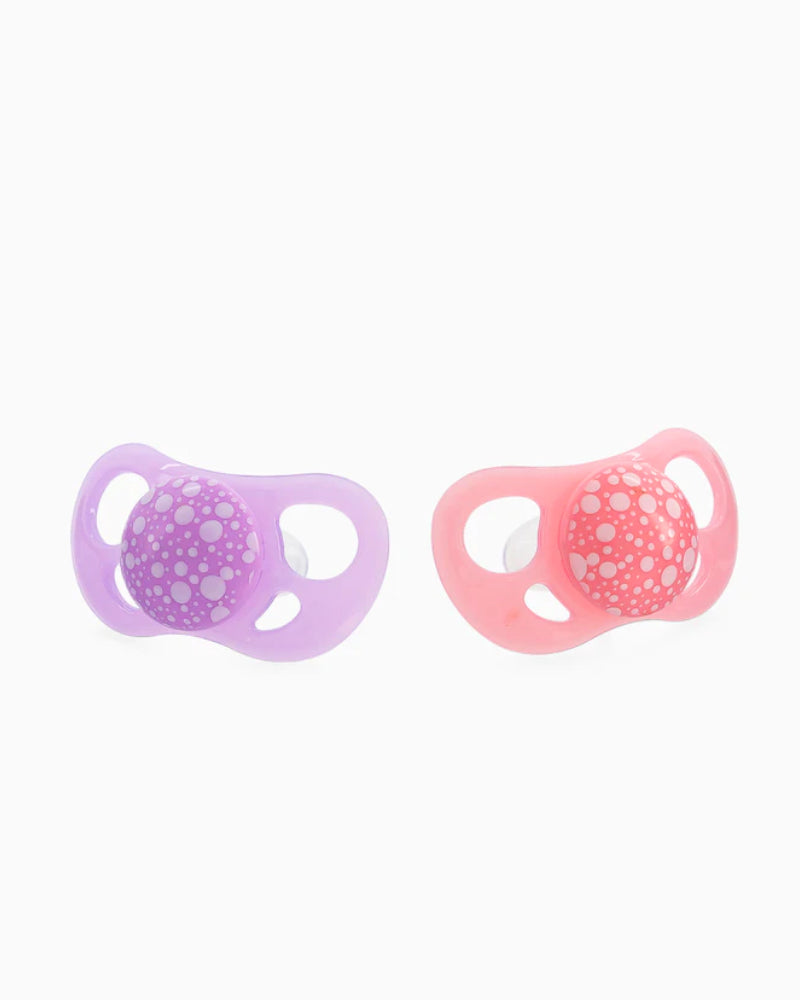 Lot de 2 sucettes Twistshake - Rose/Violet