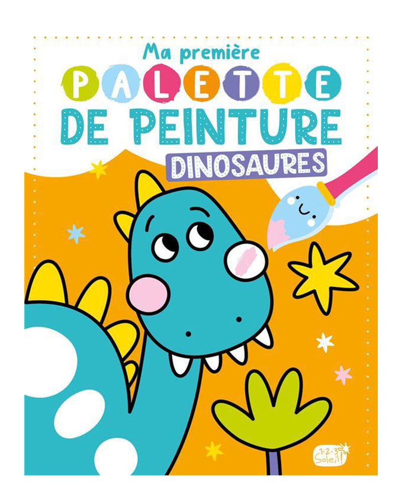 Mi primera paleta de pintura: dinosaurios