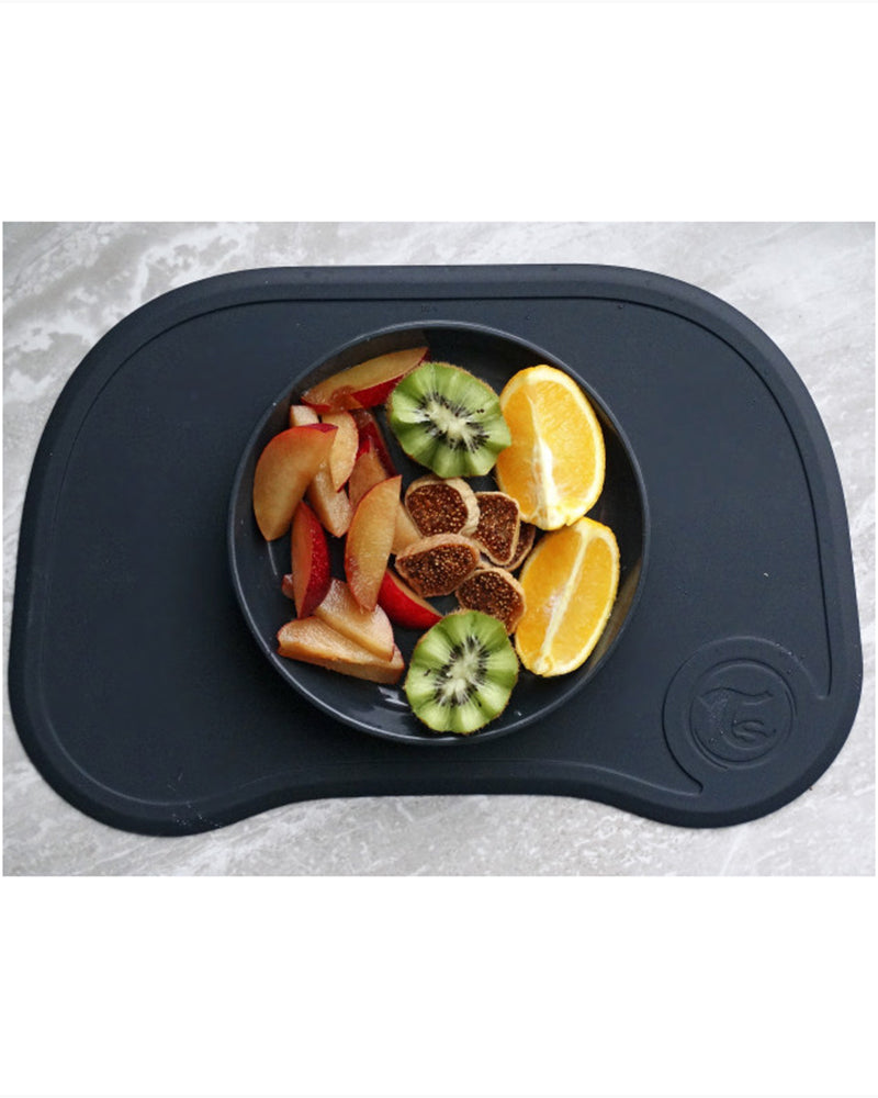 Plateau Click-Mat & Assiette Twistshake - Noir