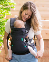 Infantino Porte-bébé Flip Ergonomique 4 en 1 - Denim Noir