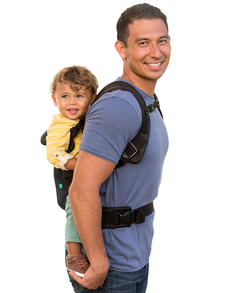 Infantino Porte-bébé Flip Ergonomique 4 en 1 - Denim Noir