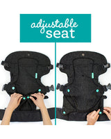 Infantino Porte-bébé Flip Ergonomique 4 en 1 - Denim Noir